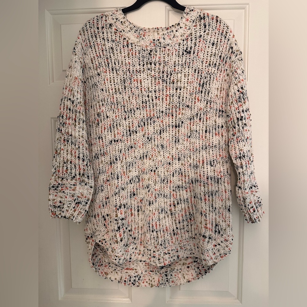 Francesca’s Speckled Knit Sweater